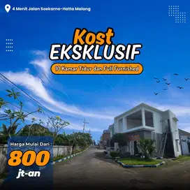 Kost Eksklusif, Lokasi Strategis Belakang Kampus UMM