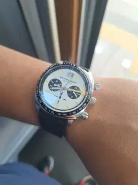 Spinnaker Hull Panda Dial Langka Fullset