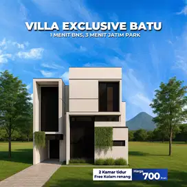 Villa Mewah di Batu, Dekat Wisata & Udara Sejuk Pegunungan