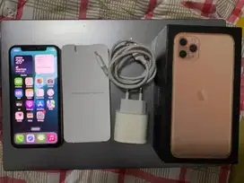 Iphone 11 Pro 256 Gold All Operator Fullset