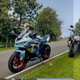 Kawasaki zx25r 2021 non ABS modif Hedon