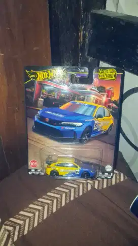 Hot wheels boulevard Civic kuning