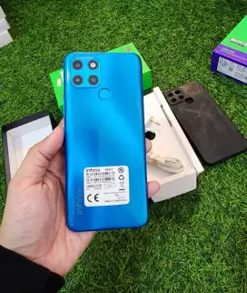 Infinix Smart 6 NFC ,   2/32 ,  Lengkap Fullset ,   Kondisi Like New