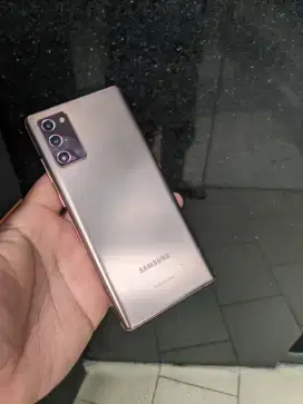 Samsung galaxy note 20 8/256gb normal jaya kecuali retak