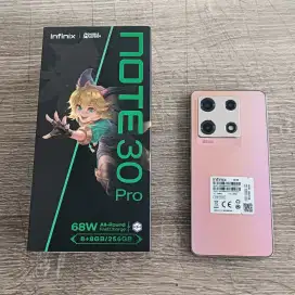 Infinix note 30 Pro ram 8 + 8 extended, memori 256gb garansi resmi