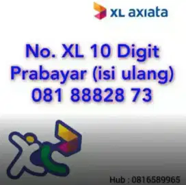 Sim Card / Kartu XL 10 Digit Prabayar