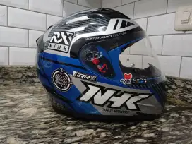 Helm NHK RX9 Racer Blue Silver