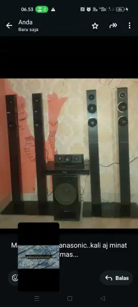 Home theater panasonic