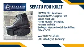 SEPATU PDH Bahan KULIT Harga Murah Terjangkau Kualitas Terbaik