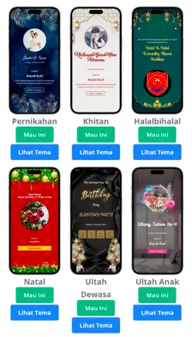 Jasa Pembuatan Undangan Digital Dengan Fitur Super Lengkap