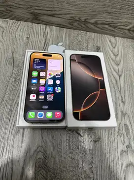 iPhone 16 pro Max 512gb Inter Beacukai fullset Ori