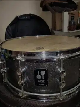Snare Snare Sonor AQ2 Titanium Quartz Finish Shell Maple 14x6