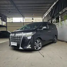 Toyota Alphard 2.5 G AT ATPM 2018 Hitam
