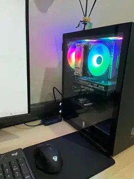 PC Lengkap i3 Gen 12 + Monitor Samsung Curve 27 + Speaker Sonic Gear