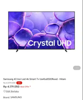 smart tv promo bisa cicilan syarat ktp tanpa dp