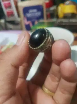 batu wulung hitam senteran ungu dim 16
