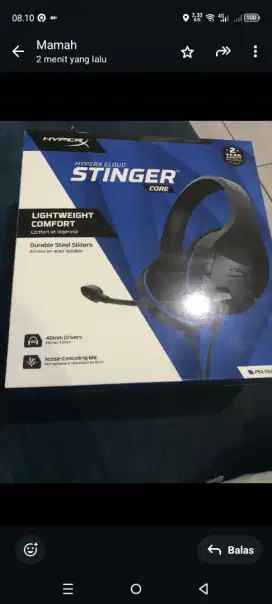 Jual lHyoerx cloud Stinger core