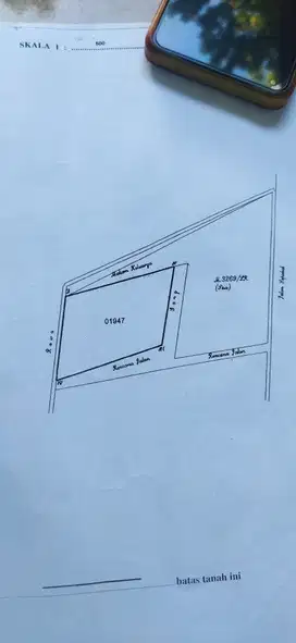 Tanah 425m Dekat UNILA
