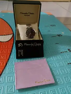 DIJUAL CEPAT JAM TANGAN PRIA ALEXANDRE CHRISTIE MASIH SANGAT BARU