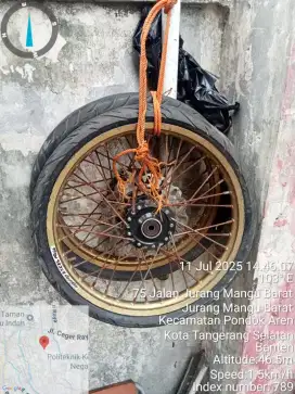 Velg bekas satria FU