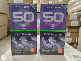 INFINIX NOTE 50 PRO RAM 8/256GB, GARANSI RESMI 12BLN