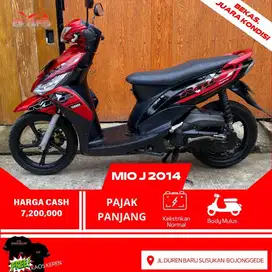 YAMAHA MIO J 2014 PAJAK PANJANG MESIN ADEM SIAP PAKE TERMURAH