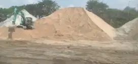 Jual pasir bangka putih dll...