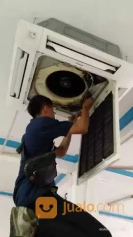 Promo cuci AC bongkar pasang kulkas mesin cuci dl
