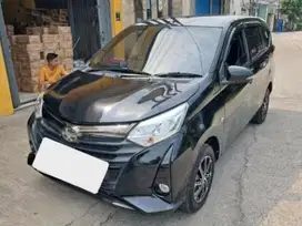 Pajak Panjang TDP 7JT Toyota Calya 1.2 G Bensin-AT 2021 Hitam