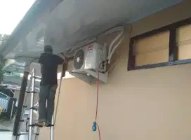 Cuci AC rumah dan kantor perbaikan kulkas mesin cuci