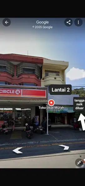 Disewakan Toko lantai 2 Diponegoro Murah