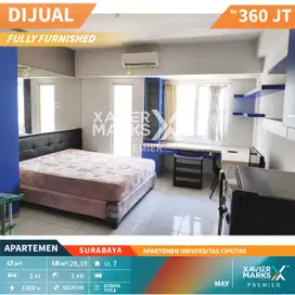 Dijual Apartemen Universitas Ciputra Surabaya Full Furnish
