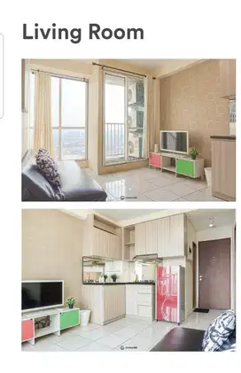 La.1164 Turun Harga  Dijual Cepat Apt Tifolia Fullfurnish Siap Huni