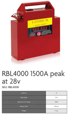 Red Box Aircraft GPU 28 V
