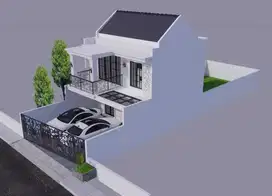 Rumah Siap Bangun American Classic di Lempongsari Dekat Kampus UGM