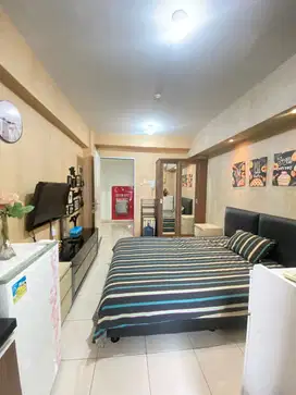 Di Sewakan Studio Furnished Apartemen Greenbay Pluit Jakarta Utara