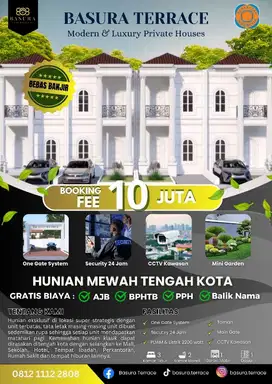Rumah Klasik Modern Bebas Banjir Tengah Kota
