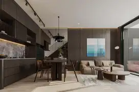 Rumah Bergaya Medern Contemporary
