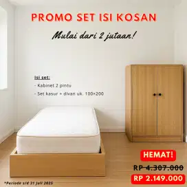 Promo set isi kosan / kamar, stok terbatas!