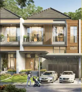 Rumah 2 Lantai Kuningan Village di PIK 2