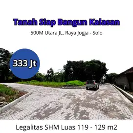 Strategis Dekat Jalan Raya Jogja Solo, Tanah Dijual di Sleman