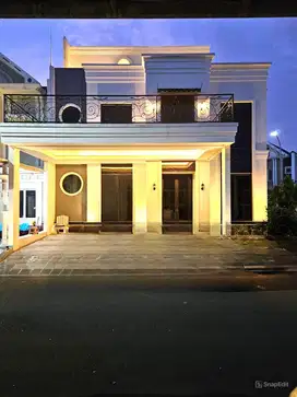 Rumah Mewah hoek 3lt 12x15 180m Cluster Thames JGC Jakarta Garden City