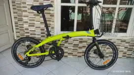 Sepeda Lipat Element Ecosmo z9 451 Lime Green
