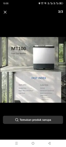 MESIN CUCI 2 TABUNG 7KG