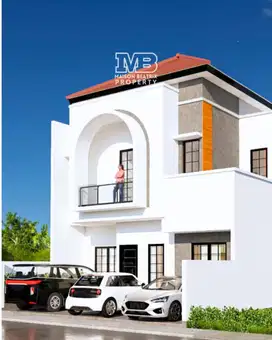 BrandNew rumah konsep kontemporer dilingkungan yg sdh jadi di bsd city