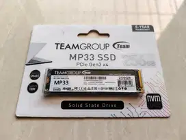 SSD M.2 Team 256GB, Kondisi Baru, Segel
