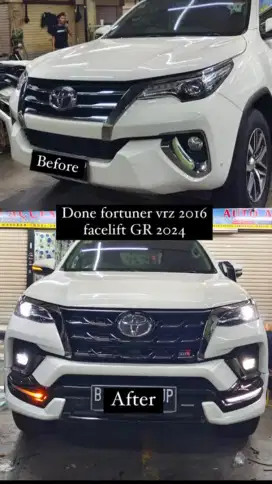 Upgred fortuner VRZ 2016 ke facelift GR 2024