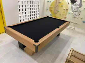 Billiard Minimalis Uk.9 Feet Body Kayu Jati sarlak
