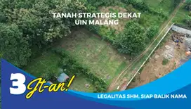 Tanah Strategis Malang Kota Dekat Kampus View Pegunungan