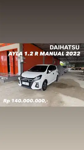 DAIHATSU AYLA 1.2 R MANUAL 2022